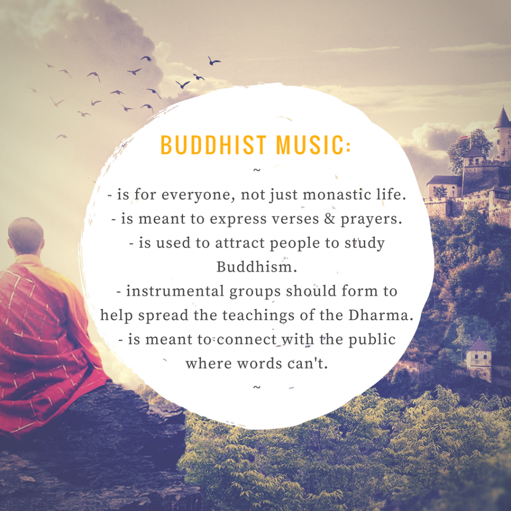 Buddhist Music and Differences