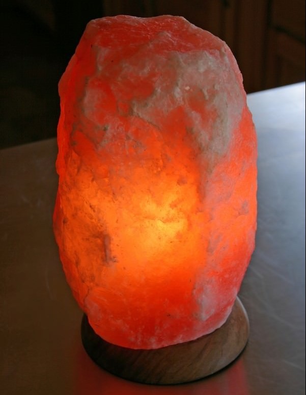 Medium Amber Salt Lamp